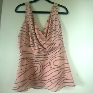 Pastel Pink CABI Blouse